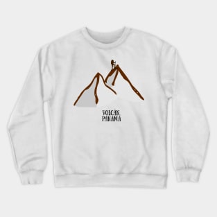 Hiking Volcan, Panama Crewneck Sweatshirt